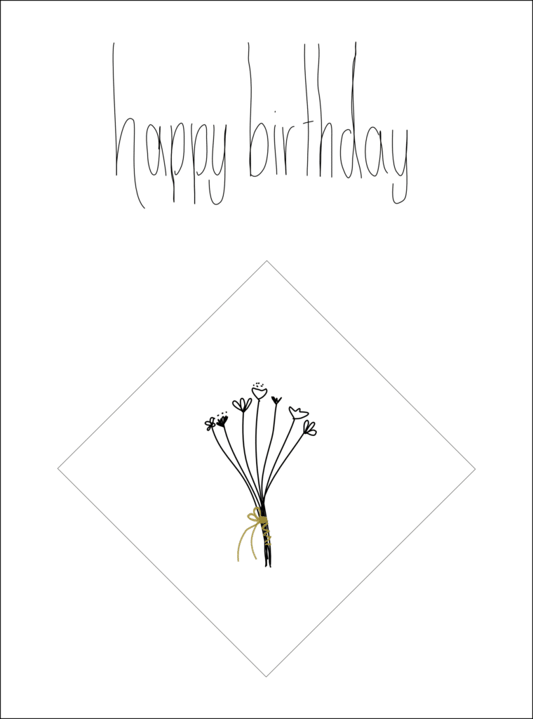 Geburtstagskarten Blume Happy Birthday Kurz vor Karte Geburtstagskarten Blume Happy Birthday Kurz vor Karte